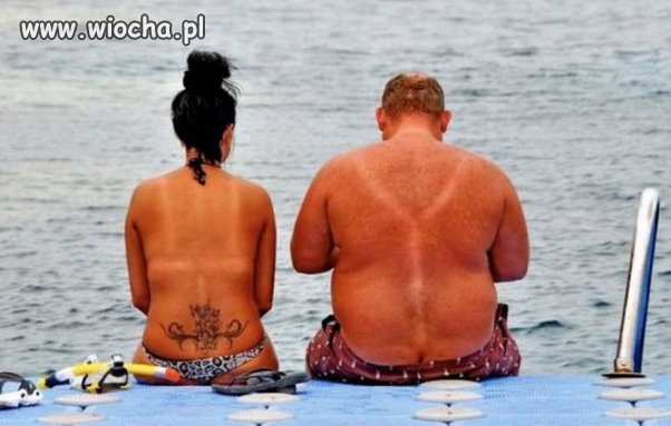 Przepraszam pszę pana... Chyba zgubił pan stringi