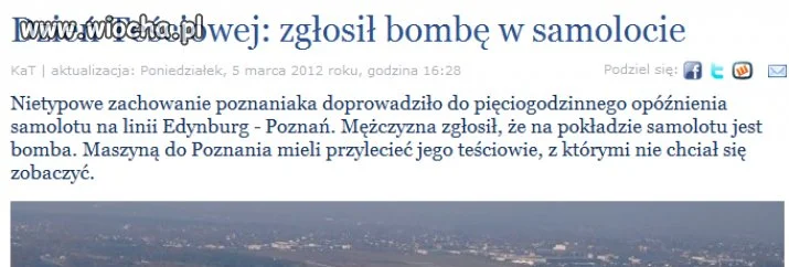 Chyba nie przepadał za teściami