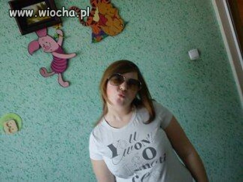 Chciałam się upodobnić do prosiaczka ..