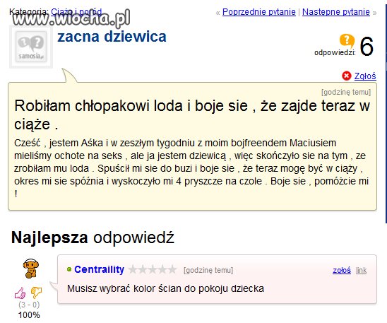 Zacna dziewica...