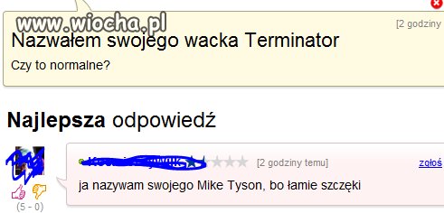 Słyszałam wszystko ale to rozwala