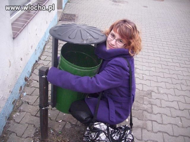 Lans na śmietnik 