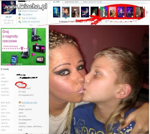 Ostra mamuśka...