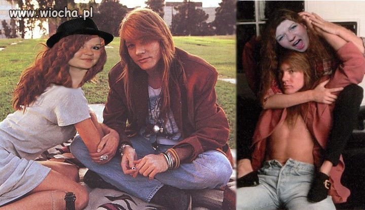 Z Axl'em Rose'm