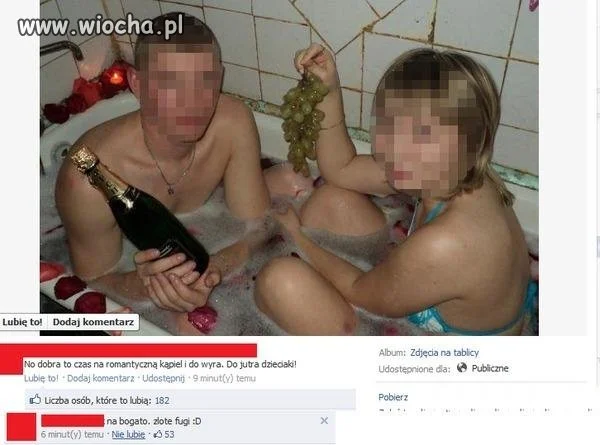 Mogli przynajmniej umyć za plecami 