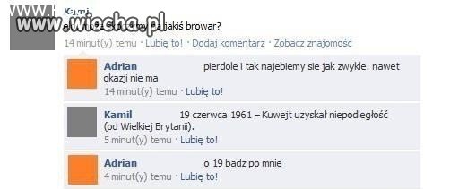 Zawsze jest okzaja