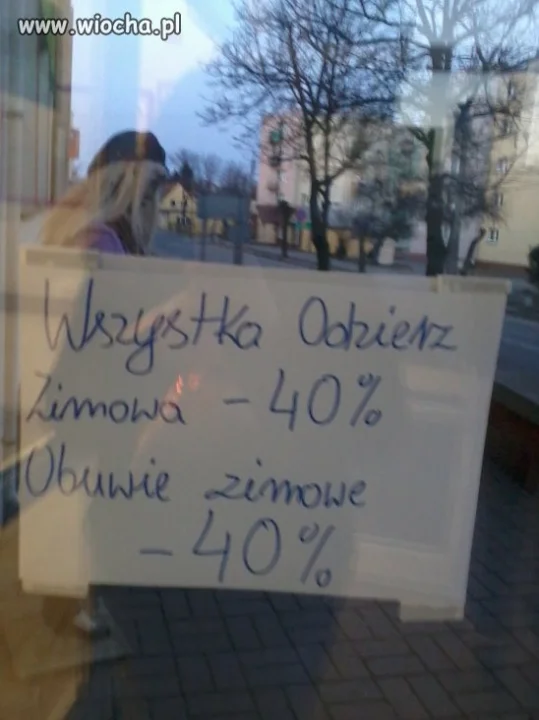 Zimowa wyprzedaż