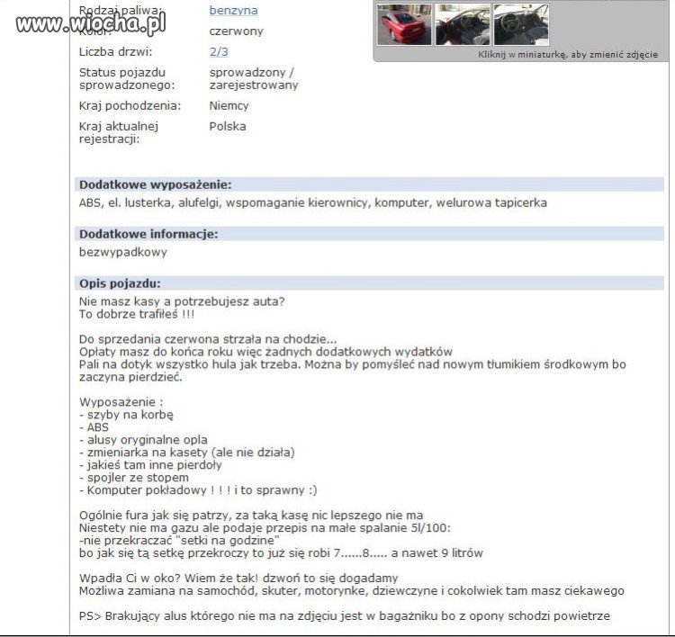 Nie masz auta?