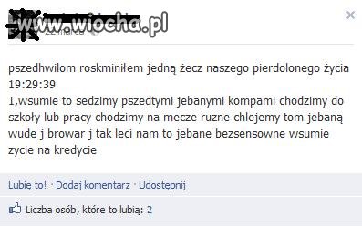 Jak widać, inteligencją nie grzeszy...