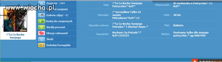 Ta co kocha swojego patryczka