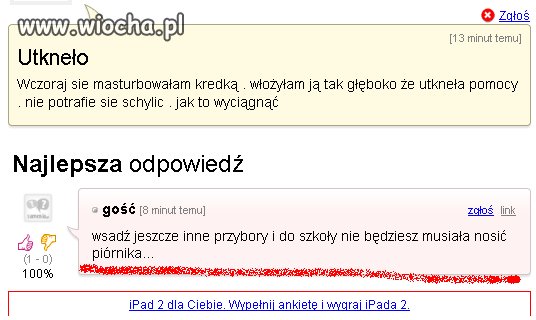 Ma problem...