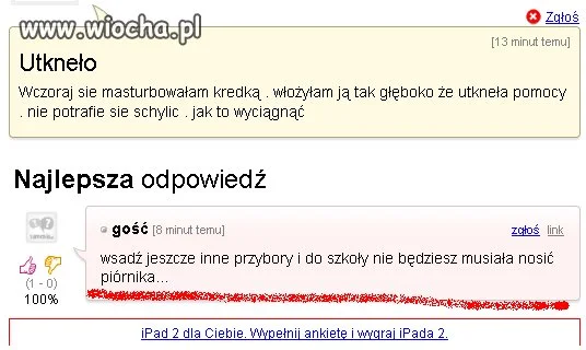 Ma problem...