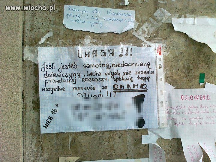 Któraś z pań się skusi?