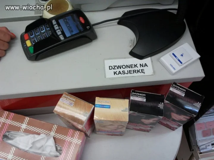 Dzwonek na kasjerkę!!!