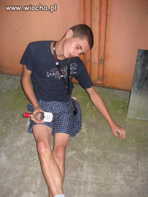Tradycyjny lans na alkohol