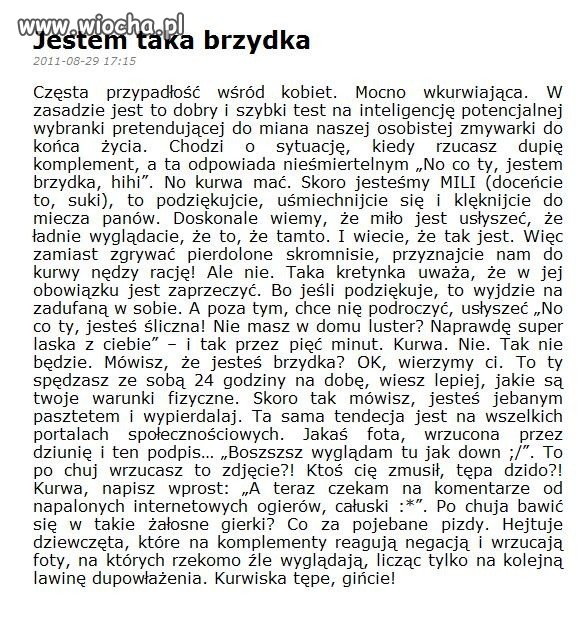 Ale pojechał