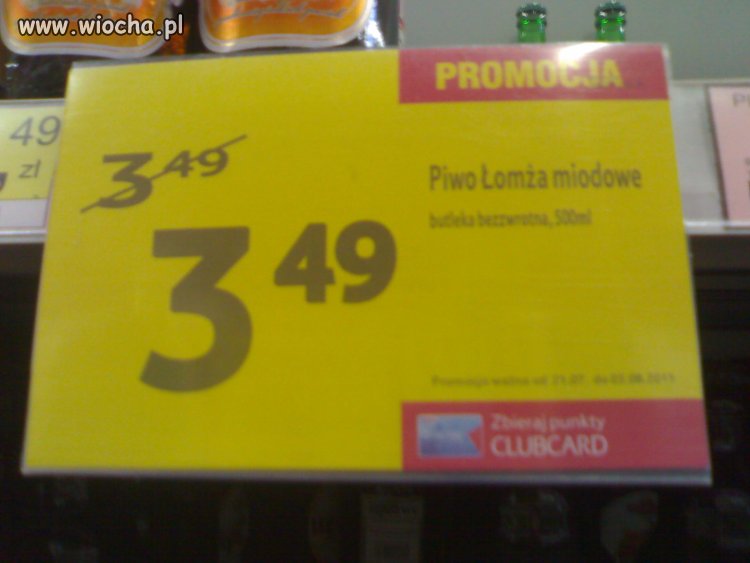 Tsaa, promocja w Tesco...