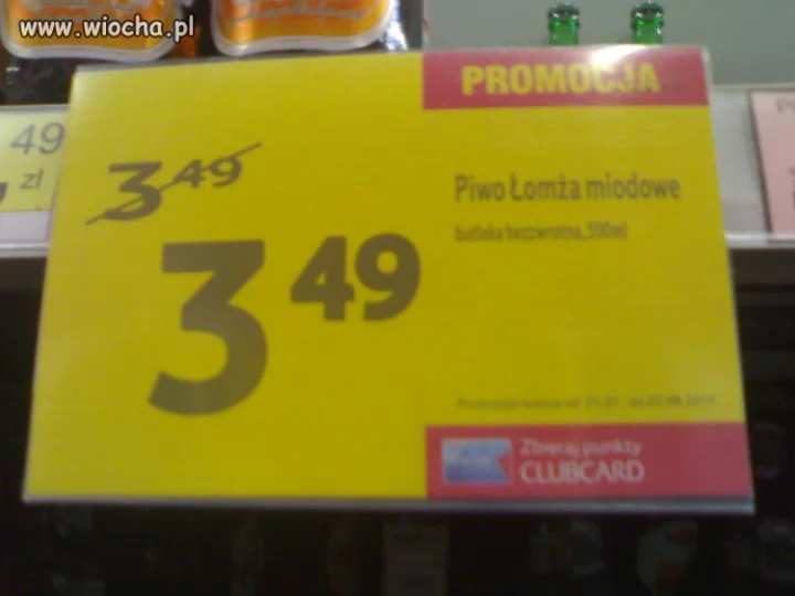 Tsaa, promocja w Tesco...