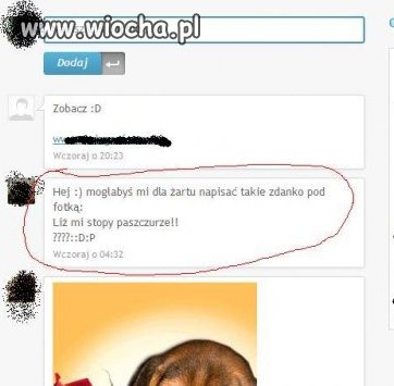 Chodź zrobimy żarcik 