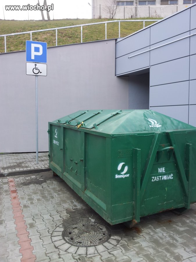Parking dla niepełnosprawnych
