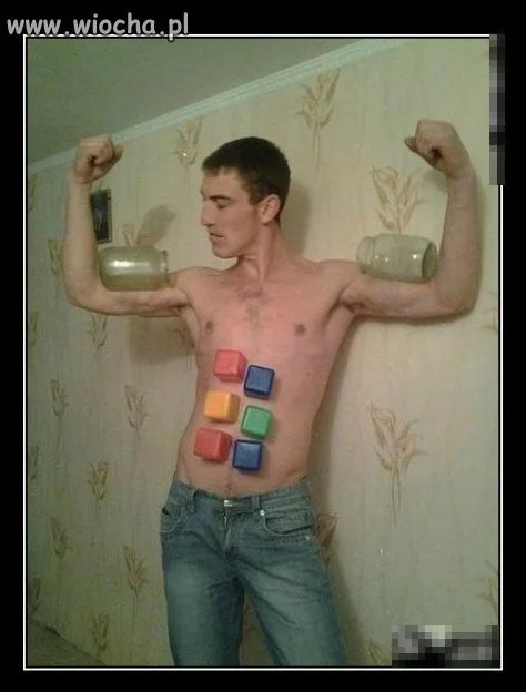 Pokazał rzeźbę 