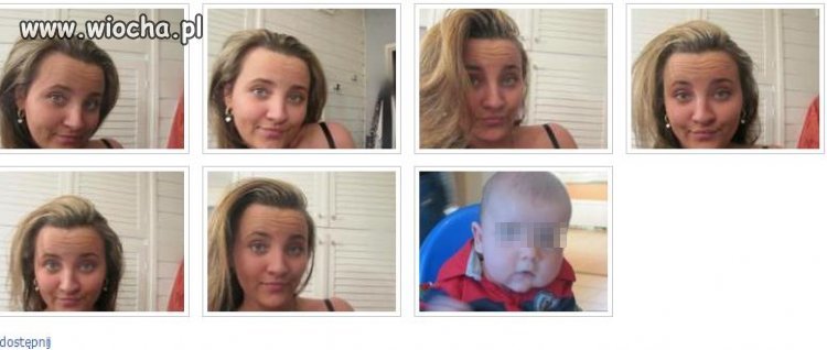 16 nastoletnia kaczkowata mama i jej dziecko