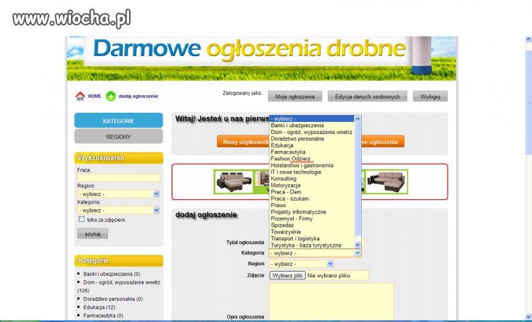 Darmowe ogłoszenia