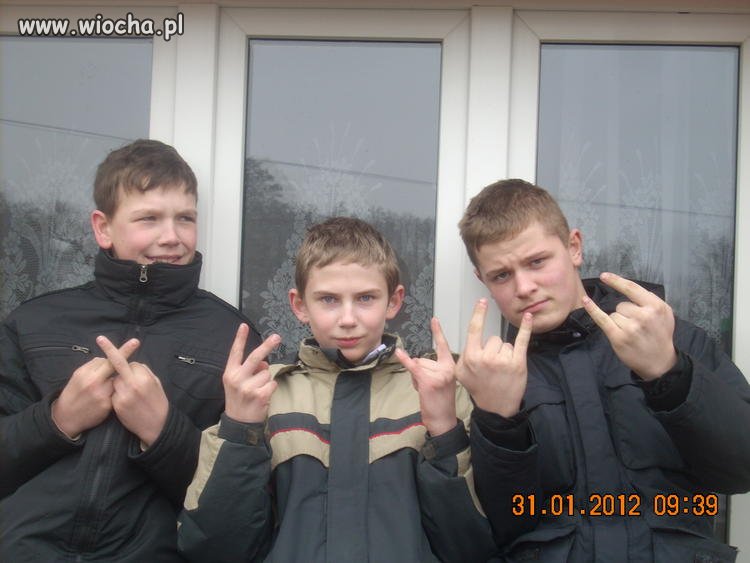 "Ale my jesteśmy spoko." 