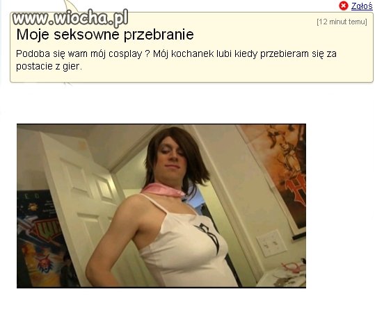 Moje seksowne przebranie