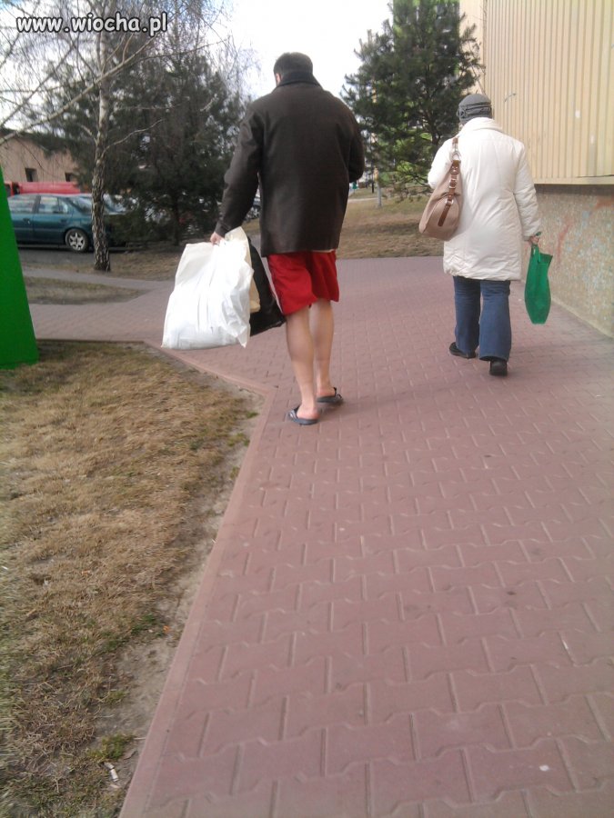 Nowy styl na wyjście do sklepu 