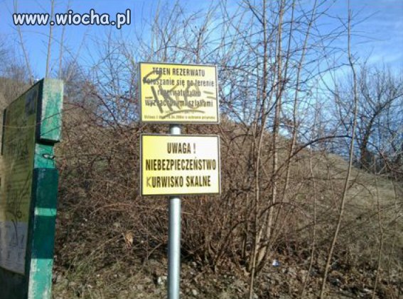 I gdzie to urwisko skalne?
