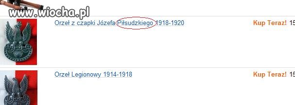 "..Piłsudzkiego" ? ech...