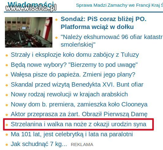Urodziny syna