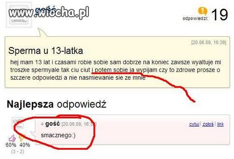 Sperma u 13-latka
