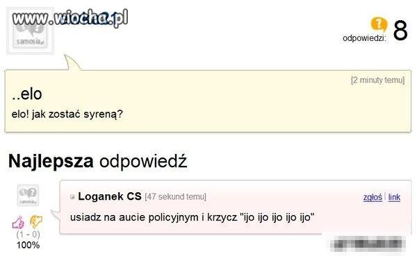 Jak zostać syreną?