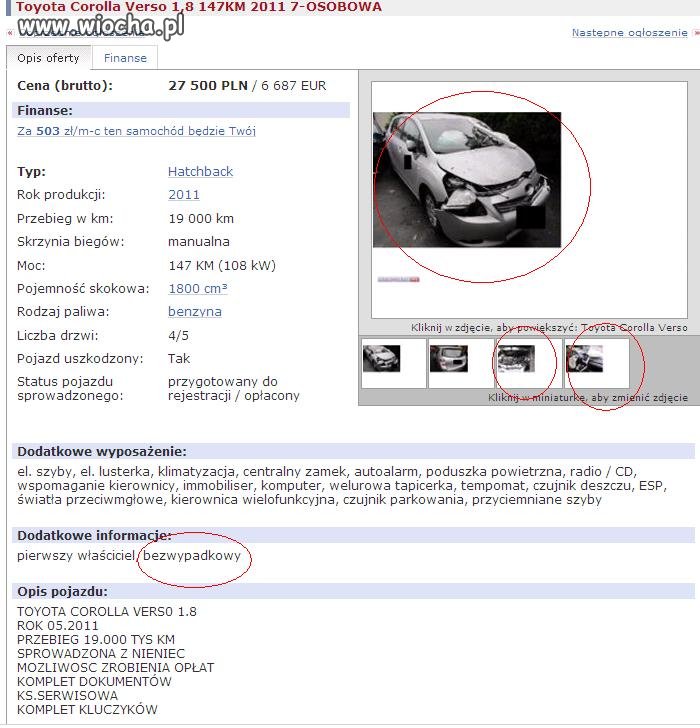 Znalezione na otomoto.pl