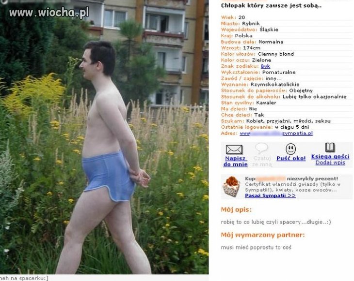 Zaprzaszam na spacerek na wiocha.pl
