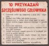 Oto 10 przykazań szczęśliwego człowieka