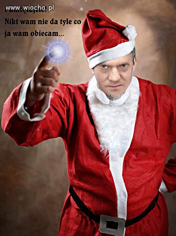 Z wiarą w Donka i w Mikołaja jest podobnie.