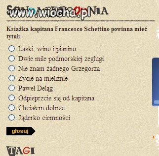 SONDAŻ TYGODNIA