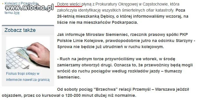 Bardzo dobre wieści