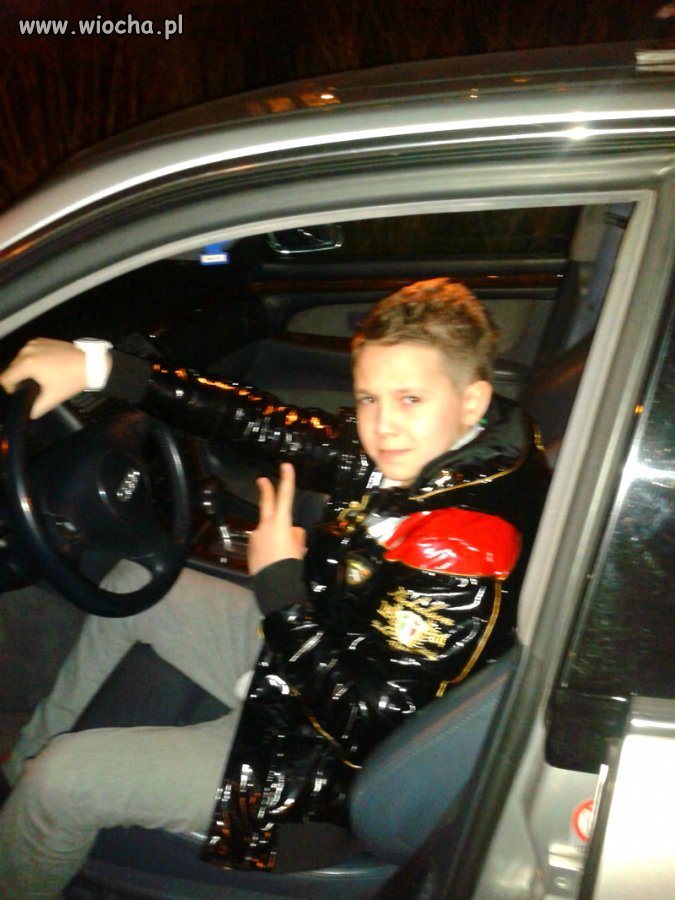 Lansik na oczojebną kurtkę i Audi ;)