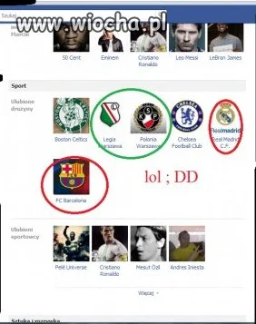 REAL + BARCA, POLONIA + LEGIA.   