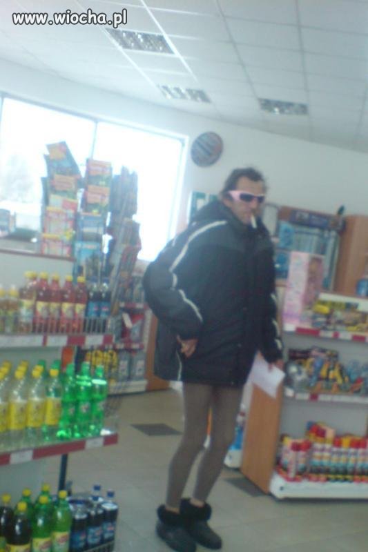 Nietypowy klient na stacji benzynowej