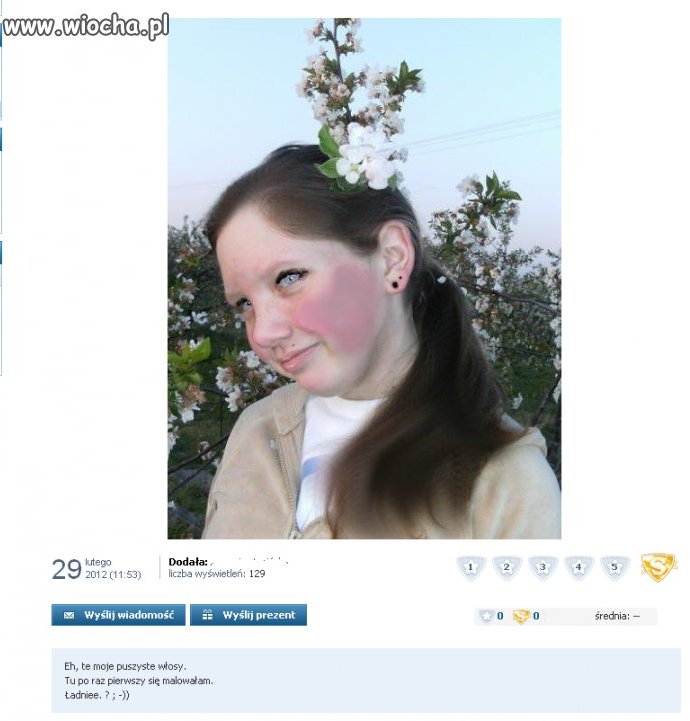 Nie ma to jak makijaż w paincie 