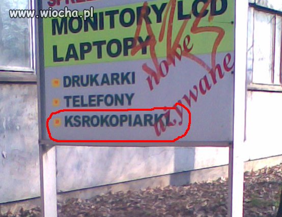 Polska pisownia.