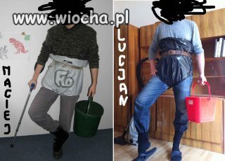 Majtki z worka na smieci