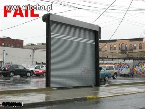 Brama wjazdowa na parking