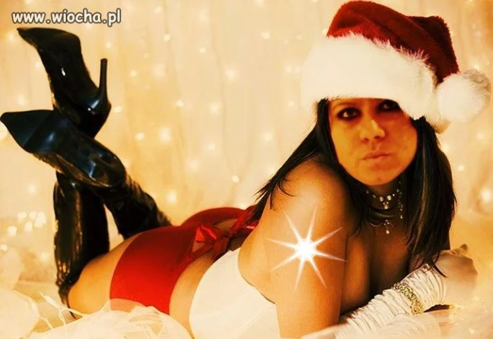 Świąteczna mistrzyni Photoshopa...