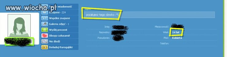 To ona pożałuje.